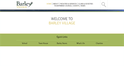 Desktop Screenshot of barley-village.co.uk